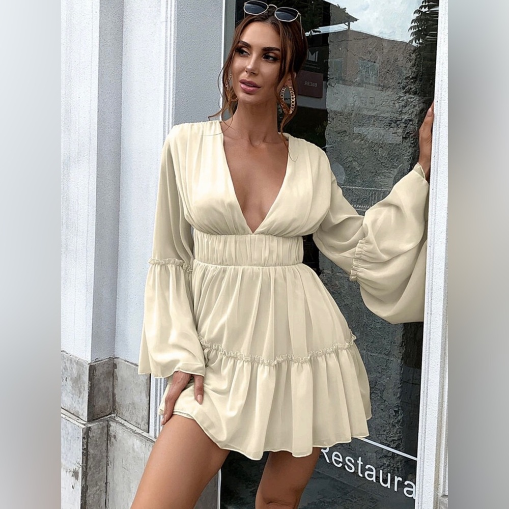 Cream Dress